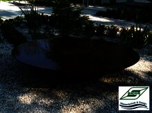 Schale mit Auslaufberuhiger