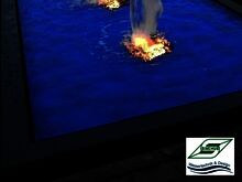 Becken mit randhohem Wasserspiegel Becken mit randhohem Wasserspiegel