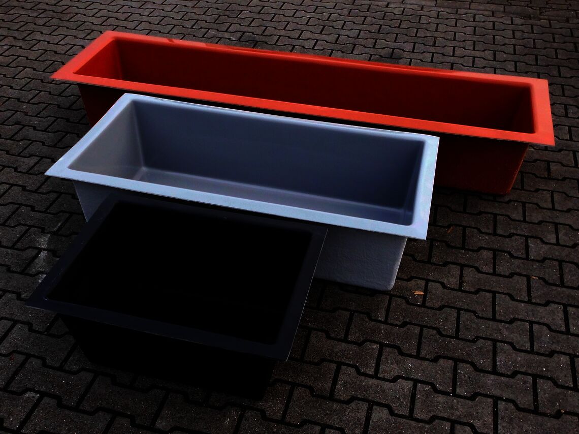 GFK-Wasserbecken Standardprodukte GFK-Wasserbecken Standardprodukte