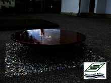 Stille Schale mit Tropfkante