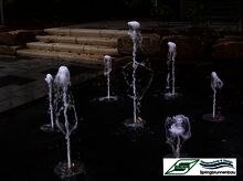 Bodeneinbautopf mit Schaumquell