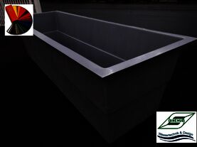 Rechteckiges Wasserbecken Rechteckiges Wasserbecken