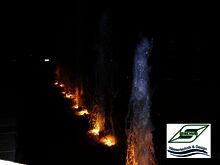 Kaskadendüsen mit Beleuchtung