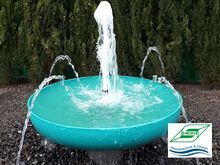 Springbrunnen mit BOWL-Wasserschale