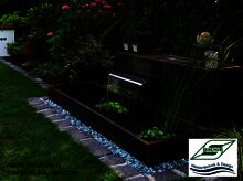 Gartenbrunnen aus Cortenstahl